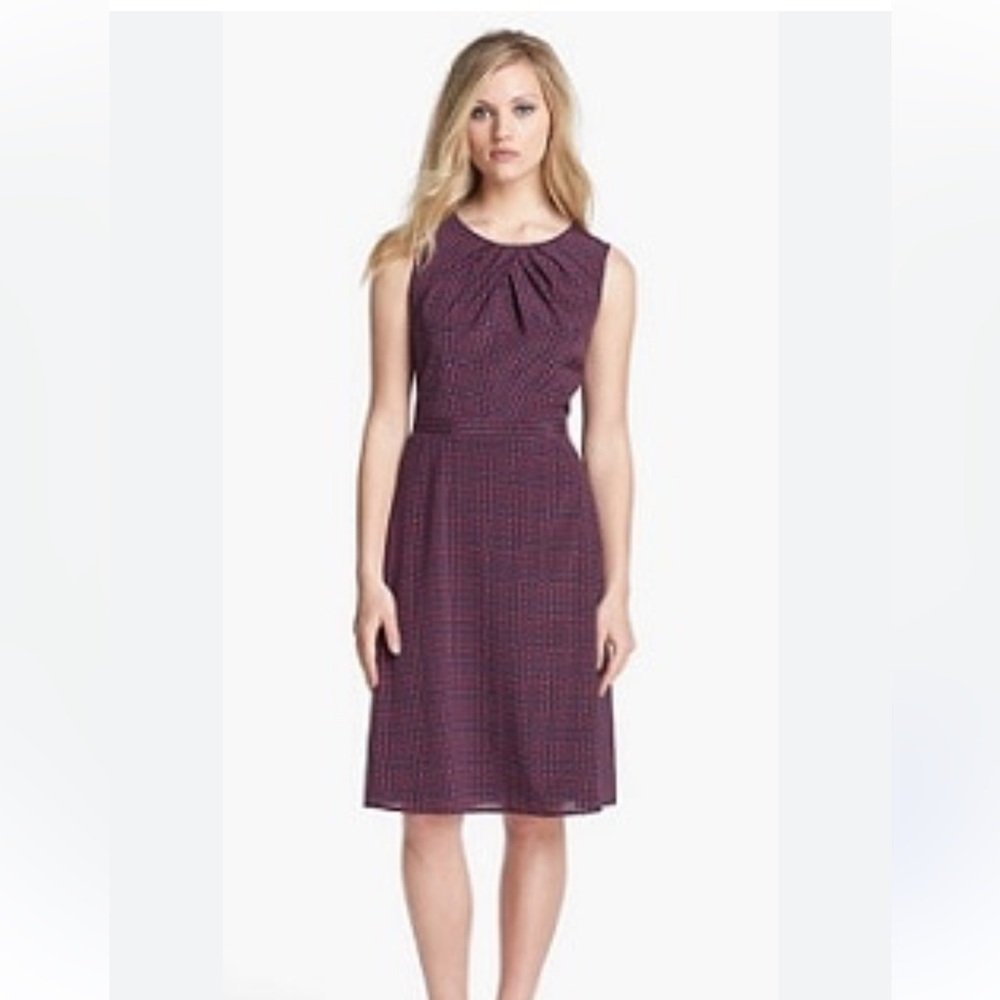 Tory Burch Purple Midi Dress